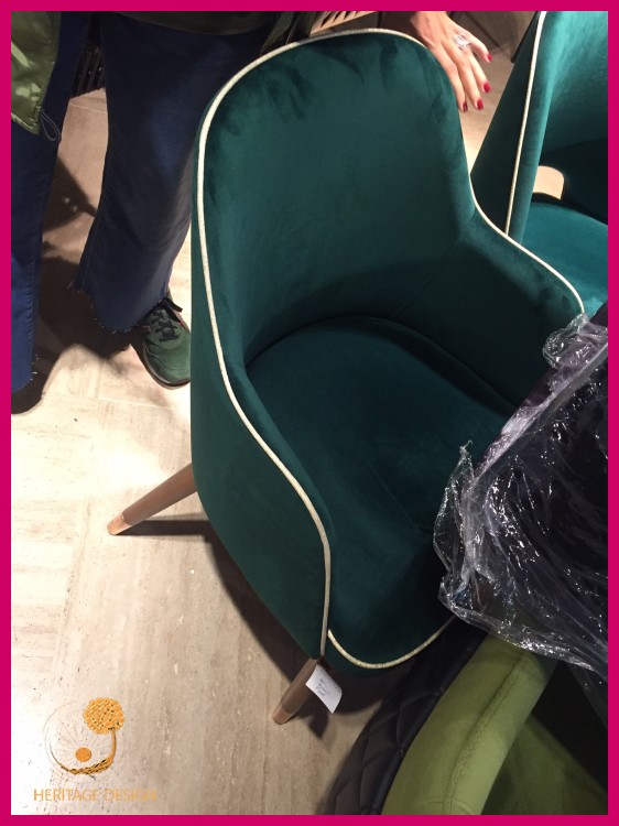 Yeşil Kumaş Sandalye